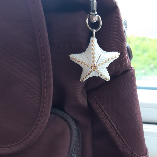 Beaded Star Handbag Charm - 3C Jewellery